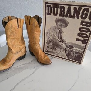 Durango Men's Classic Brown Cowboy Boots